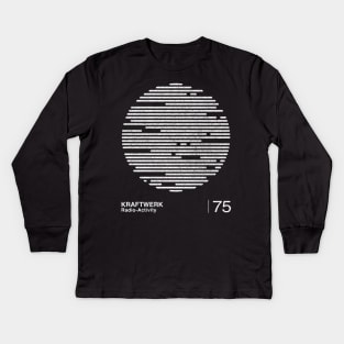 Kraftwerk / Minimalist Graphic Artwork Design Kids Long Sleeve T-Shirt